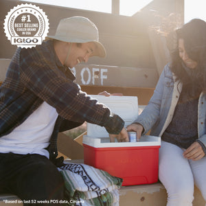 Igloo Small Cooler, 9 Quart Laguna Ice Chest, 13 Can Capacity, Red — sports and outdoor product, view 14