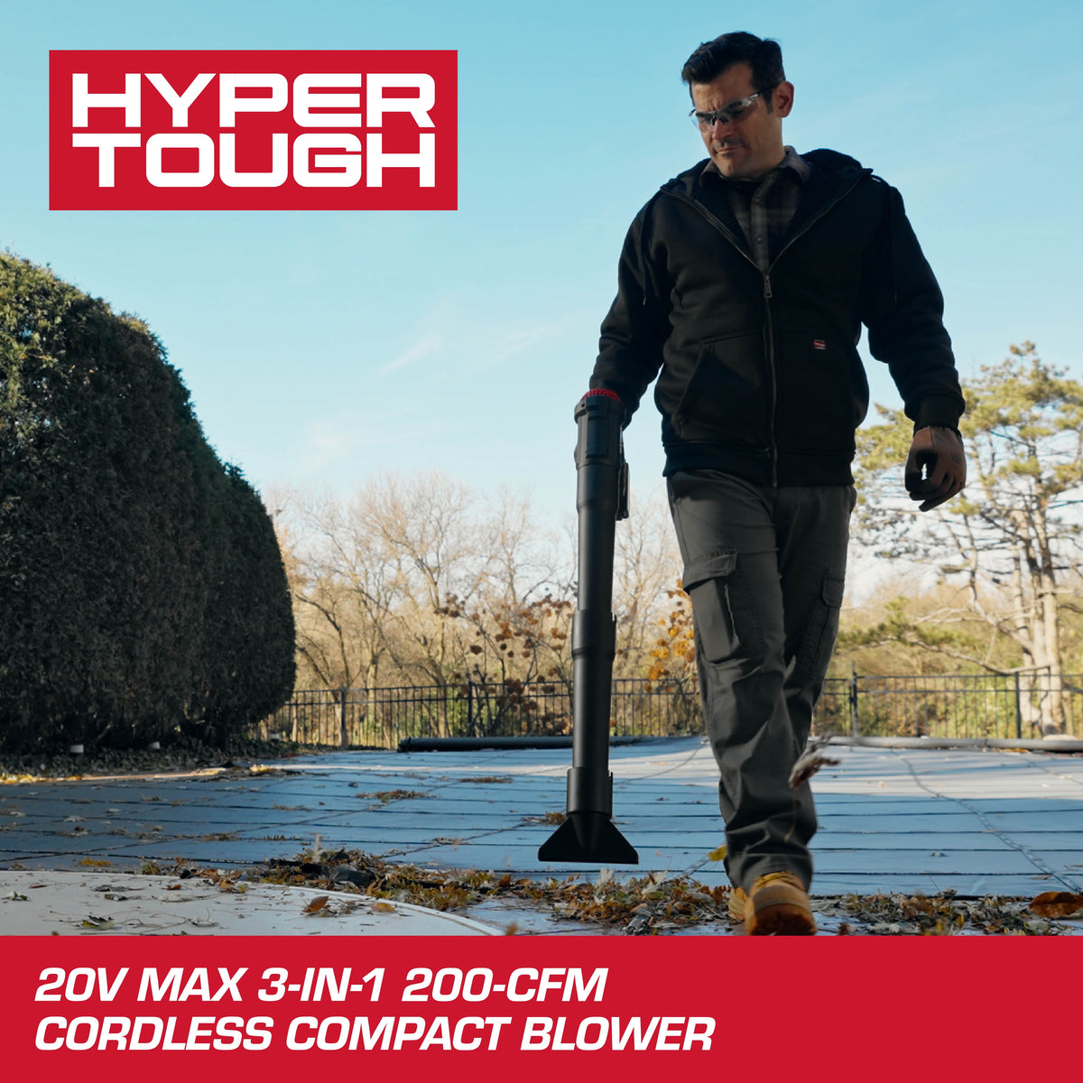 Hyper Tough 20V Max Compact Leaf Blower - image 3 of 6