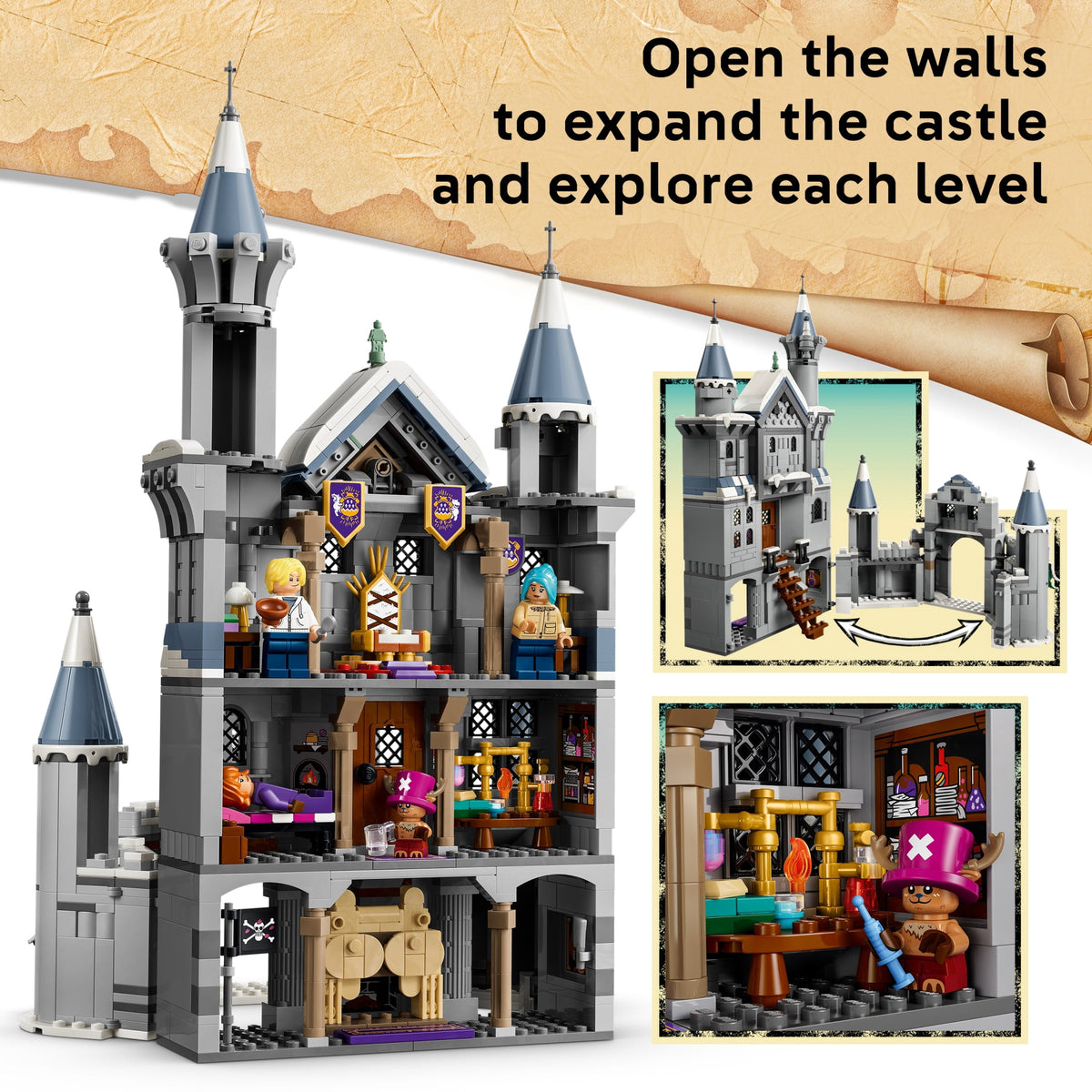 LEGO ONE PIECE Battle at Drum Castle - image 4 of 6