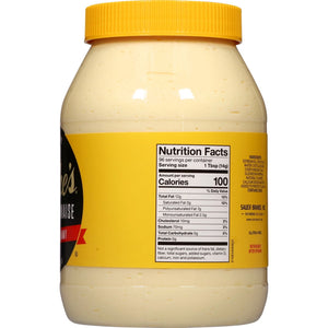 Duke's® Real Mayonnaise, 48 oz Jar, Smooth & Creamy Mayo — grocery product, view 3
