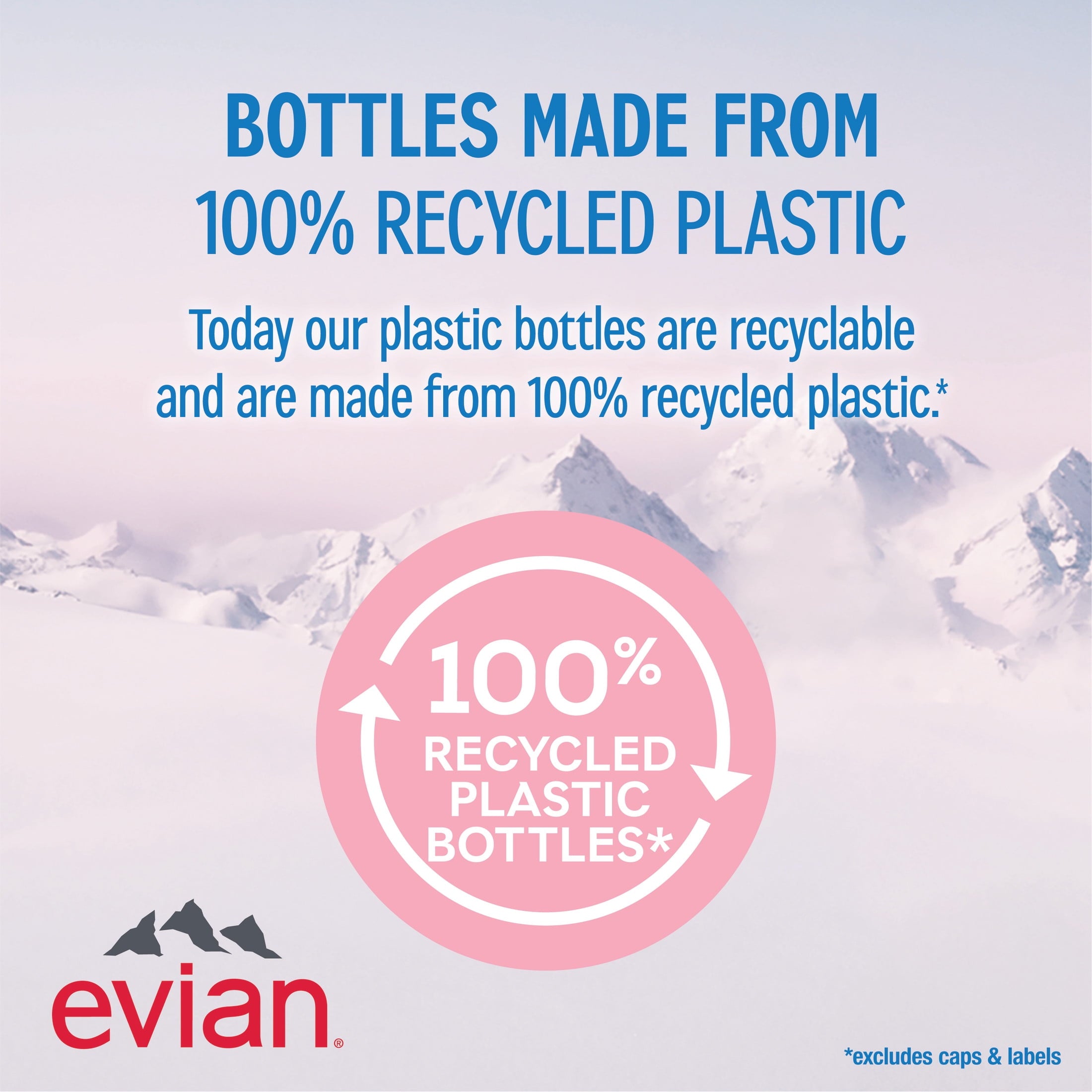 evian Natural Spring Water, 16.9 fl oz, 6 Pack Bottles — coffee and drinks product, view 7