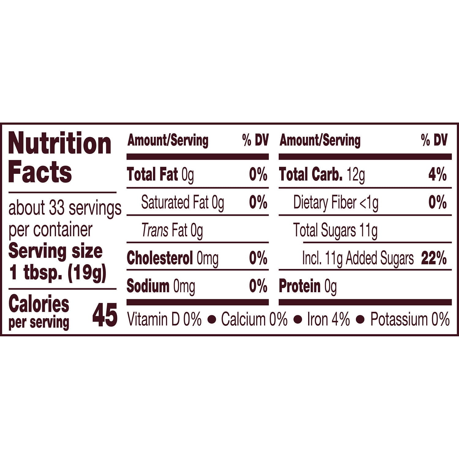 Hershey's Simply 5 Chocolate Syrup, Bottle 21.8 oz — coffee and drinks product, view 8