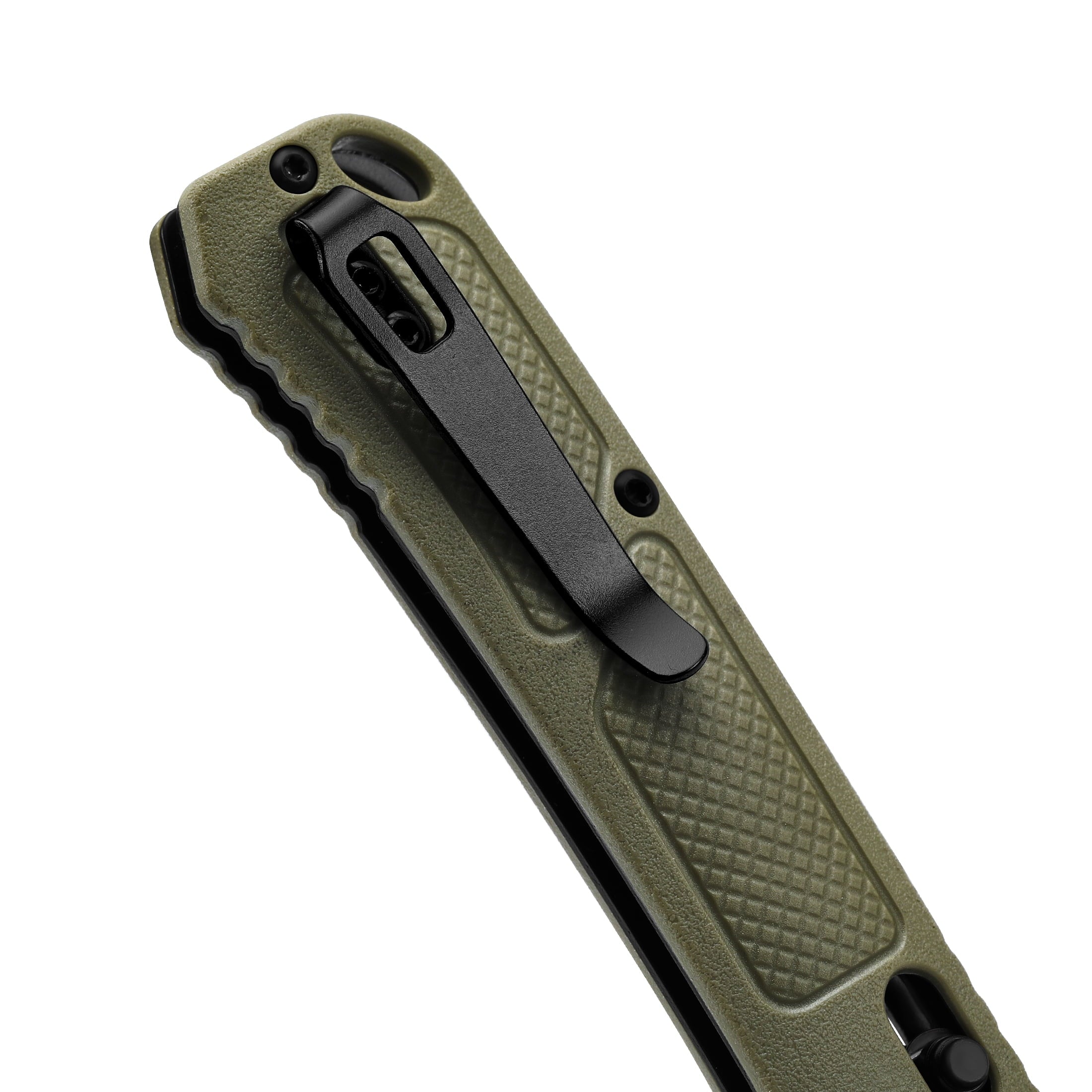 Ozark Trail 7.5 inch Folding Knife,D2 Blade,Ball Bearing,OD Green Handle — sports and outdoor product, view 15