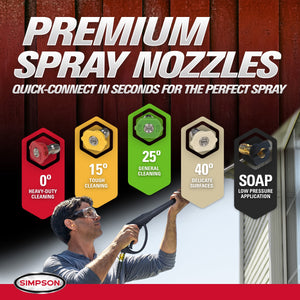 Simpson PowerShot 4000 Ps i3.5 GPM Professional Gas Pressure Washer with AAA Triplex Pump - image 5 of 6