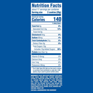 (3 pack) OREO Toffee Crunch Creme with Sugar Crystals Chocolate Sandwich Cookies, Family Size — grocery product, view 5