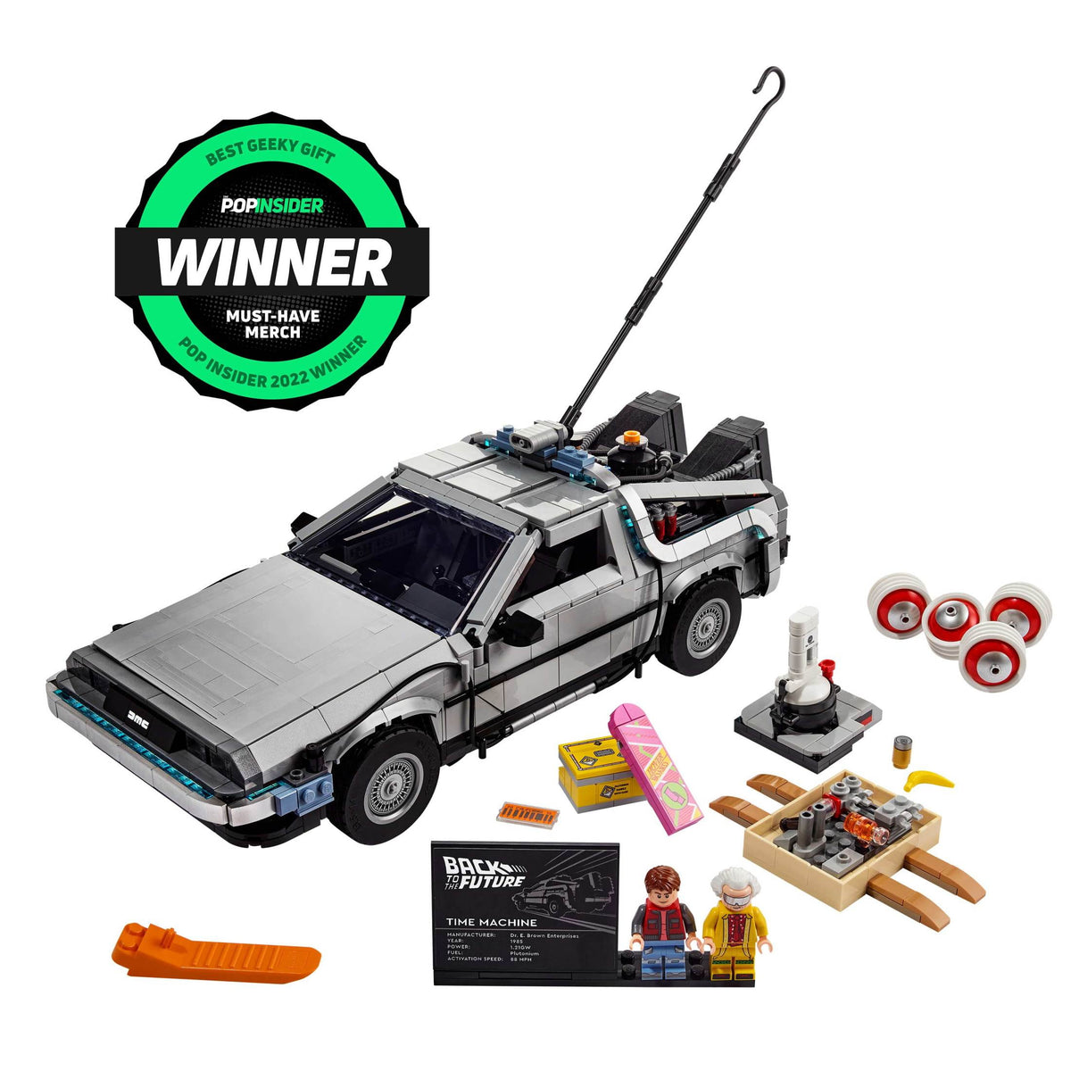 LEGO Icons Back to the Future Time Machine 10300 - image 3 of 6