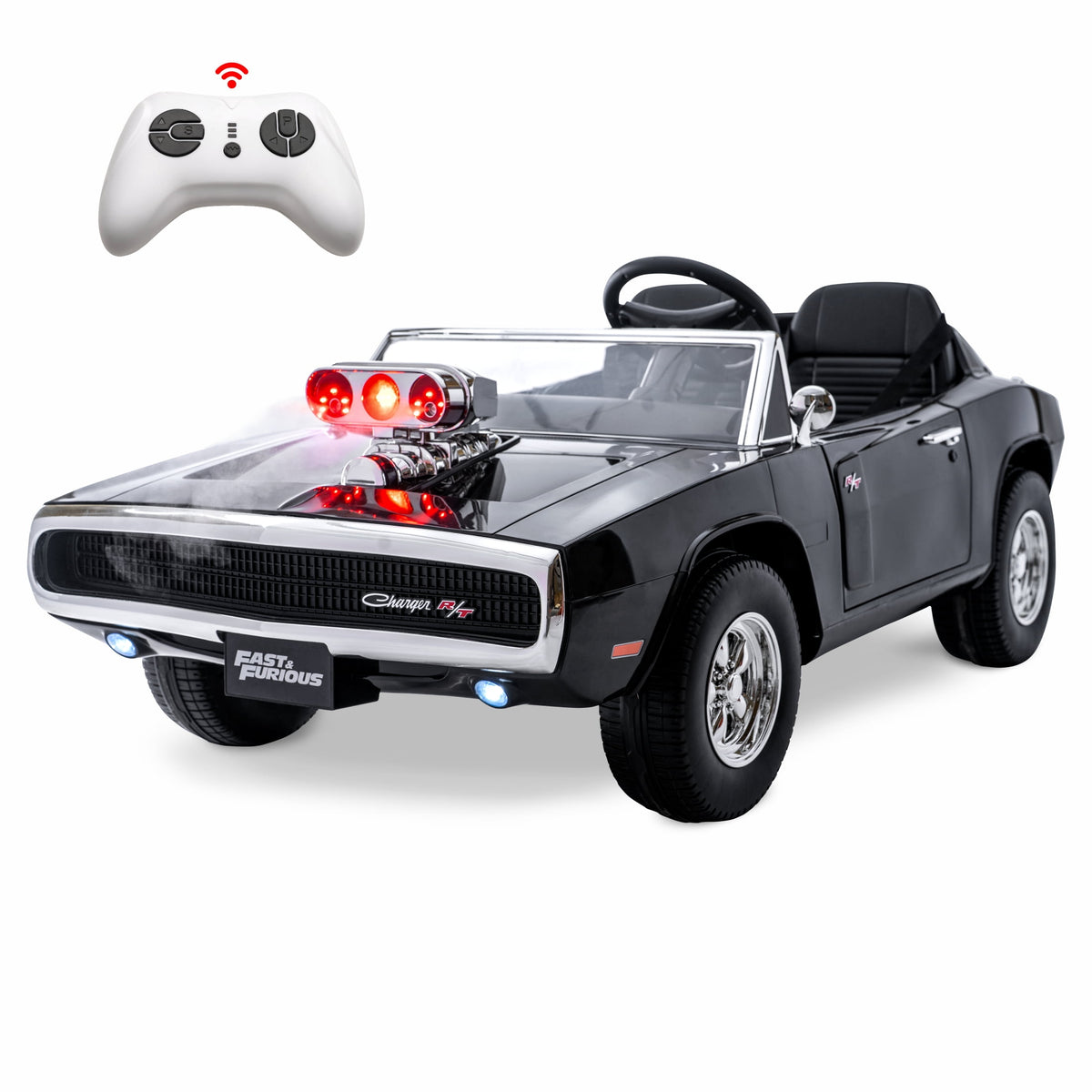 Ride On Fast & Furious Dodge Charger 12V Kids by Hyper Toy Company - image 4 of 6