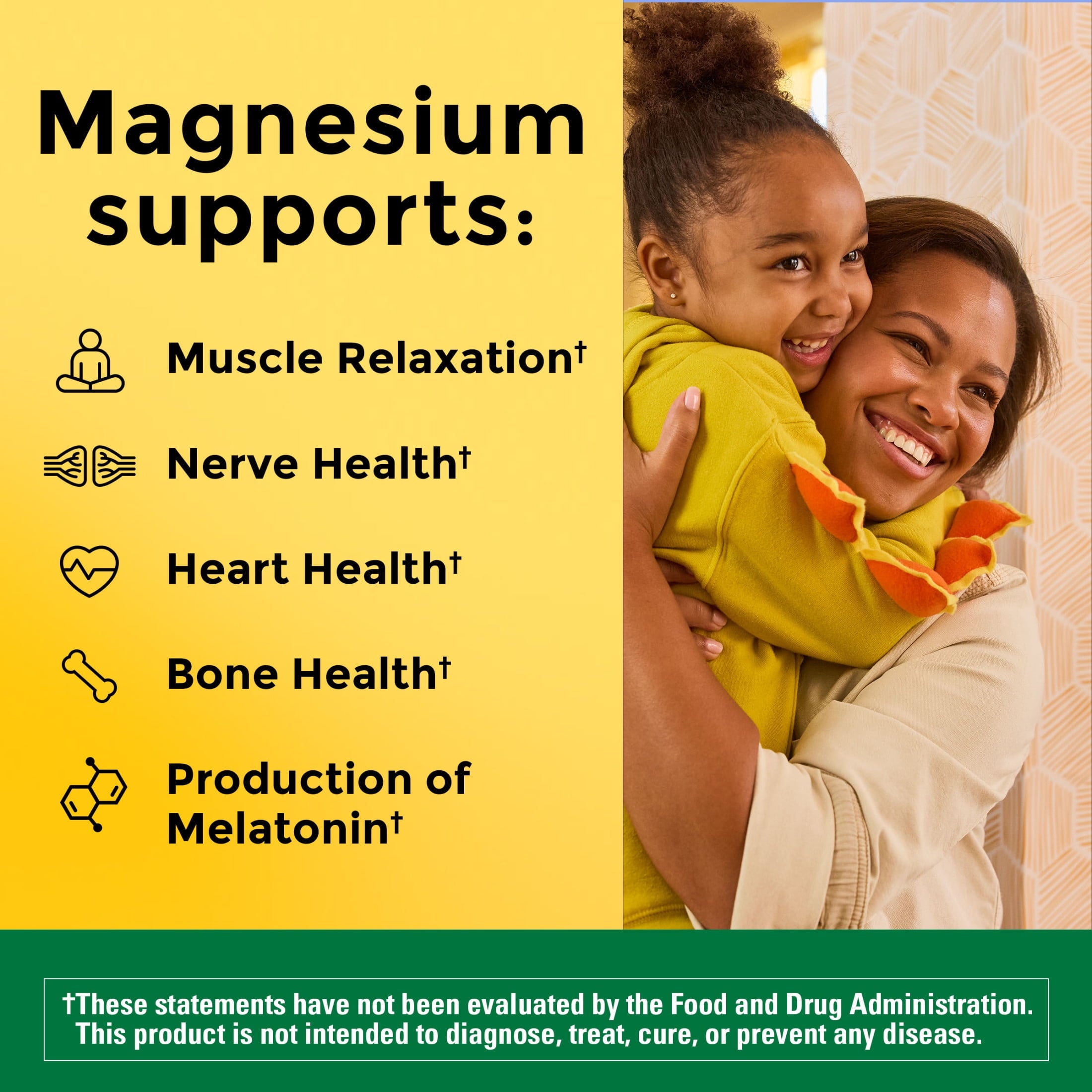 Nature Made Magnesium Oxide 250 mg Tablets, Supports Muscle Relaxation, 300 Count — supplement pack, view 3