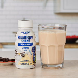 Equate Original Meal Replacement Nutritional Shakes, Vanilla, 8 fl oz, 24 Count — sports nutrition product, view 8