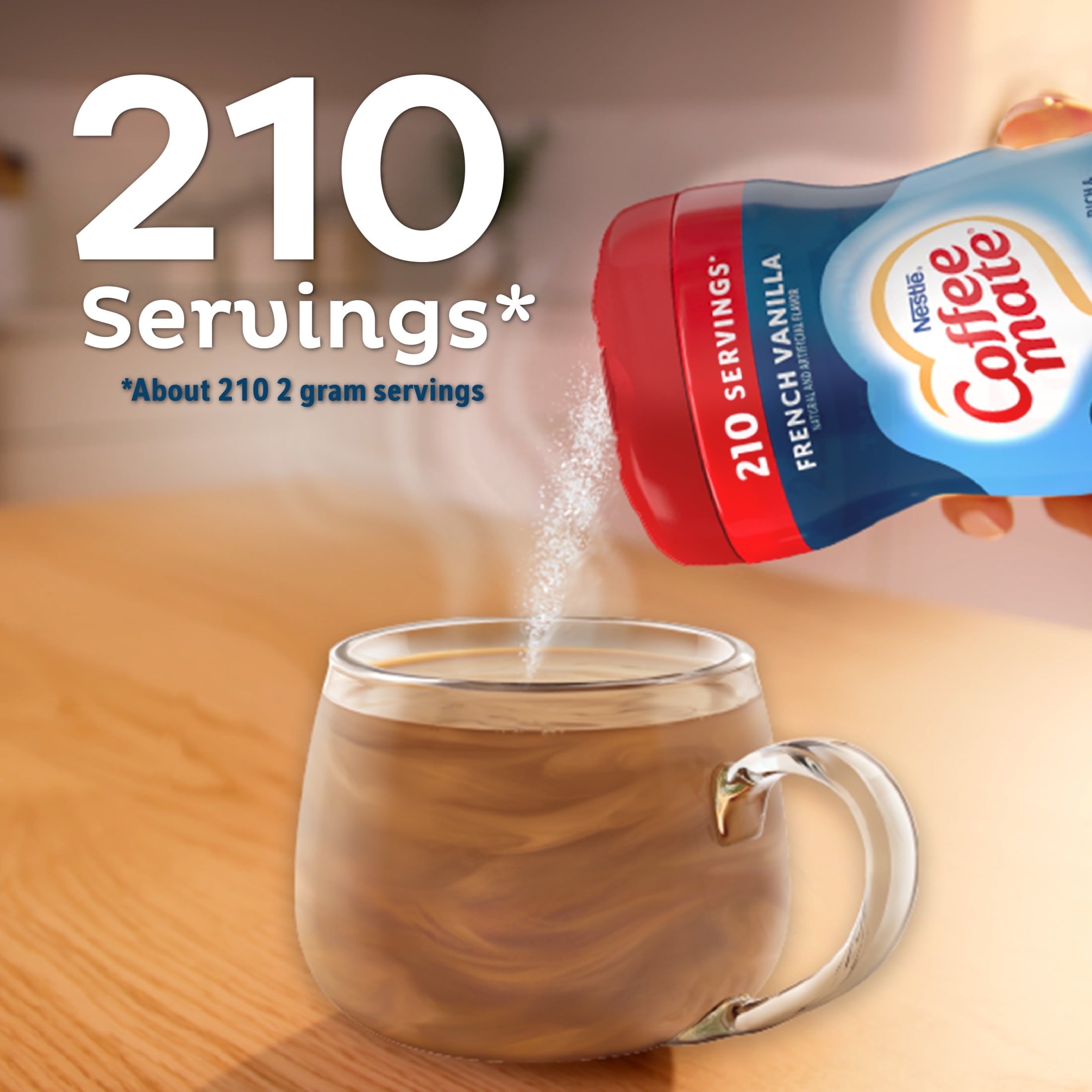 Coffee mate French Vanilla Powder Coffee Creamer, 15 oz — coffee and drinks product, view 4