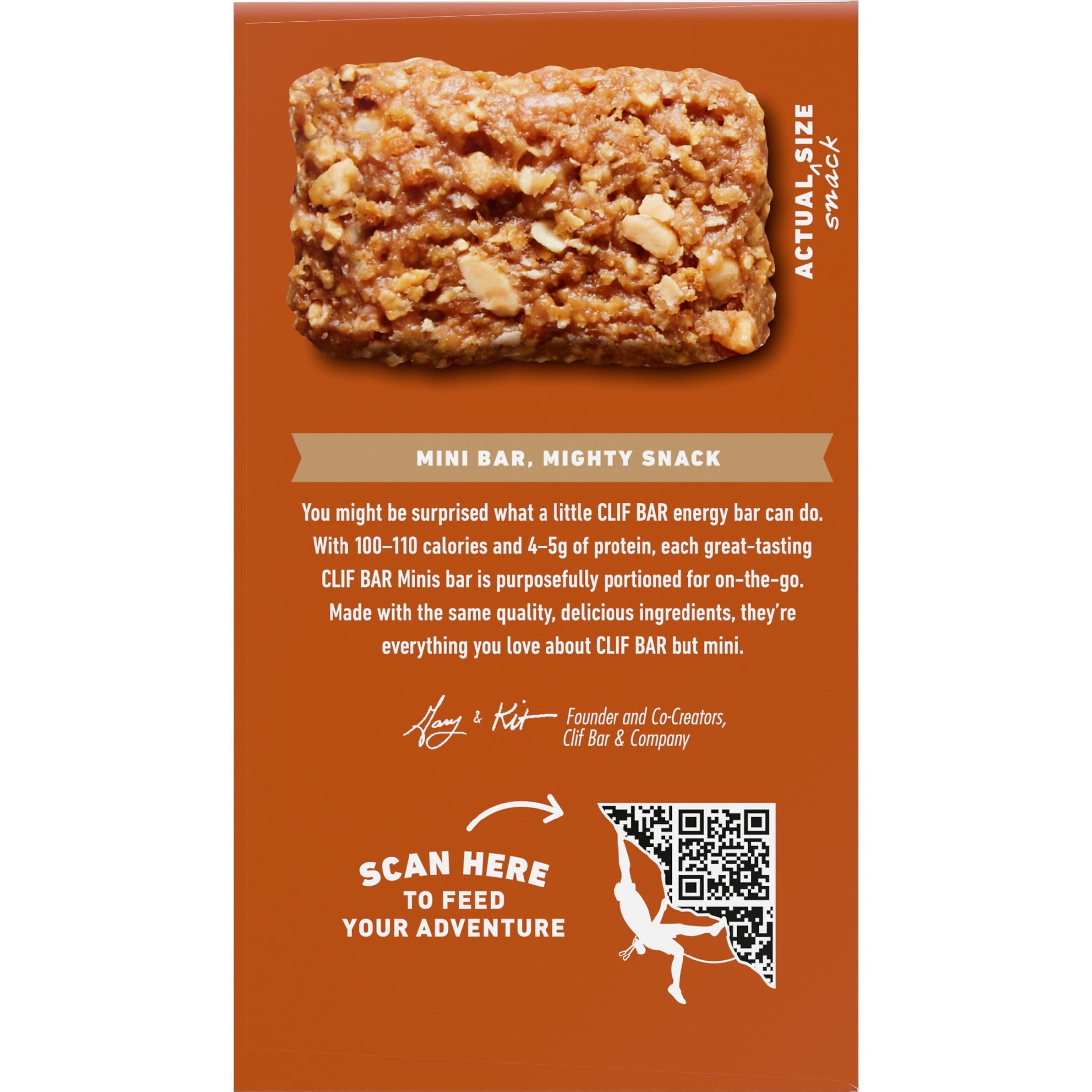 CLIF BAR Minis Crunchy Peanut Butter Flavor Snack-Size Energy Bars, 20ct — grocery product, view 14