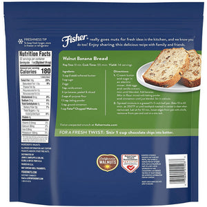 Fisher Chef's Naturals Gluten Free, No Preservatives, Non-GMO Chopped Walnuts, 32 oz Bag — grocery product, view 2