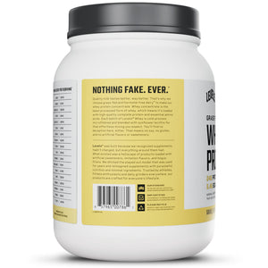 Levels Grass Fed Whey Protein Powder, No Artificials, 24G of Protein, Vanilla Bean, 1.48LB — sports nutrition product, view 9