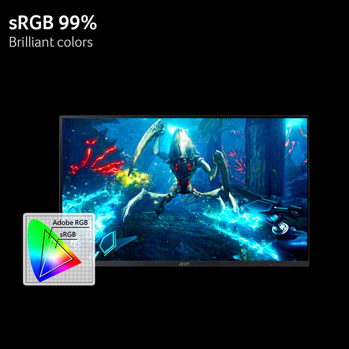 Acer Nitro 27" WQHD (2560 x 1440) IPS Gaming Monitor - image 5 of 6