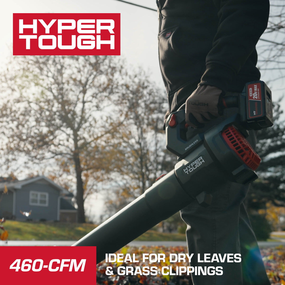 Hyper Tough 20V Max Cordless Leaf Blower - image 5 of 6