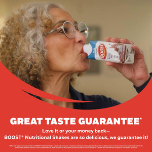BOOST Plus Nutritional Drink Protein Shakes, Rich Chocolate, 8 fl oz, 12 Pack — sports nutrition product, view 6