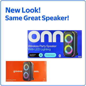 Onn Large Party Speaker Gen 2 with LED Lighting - image 3 of 6