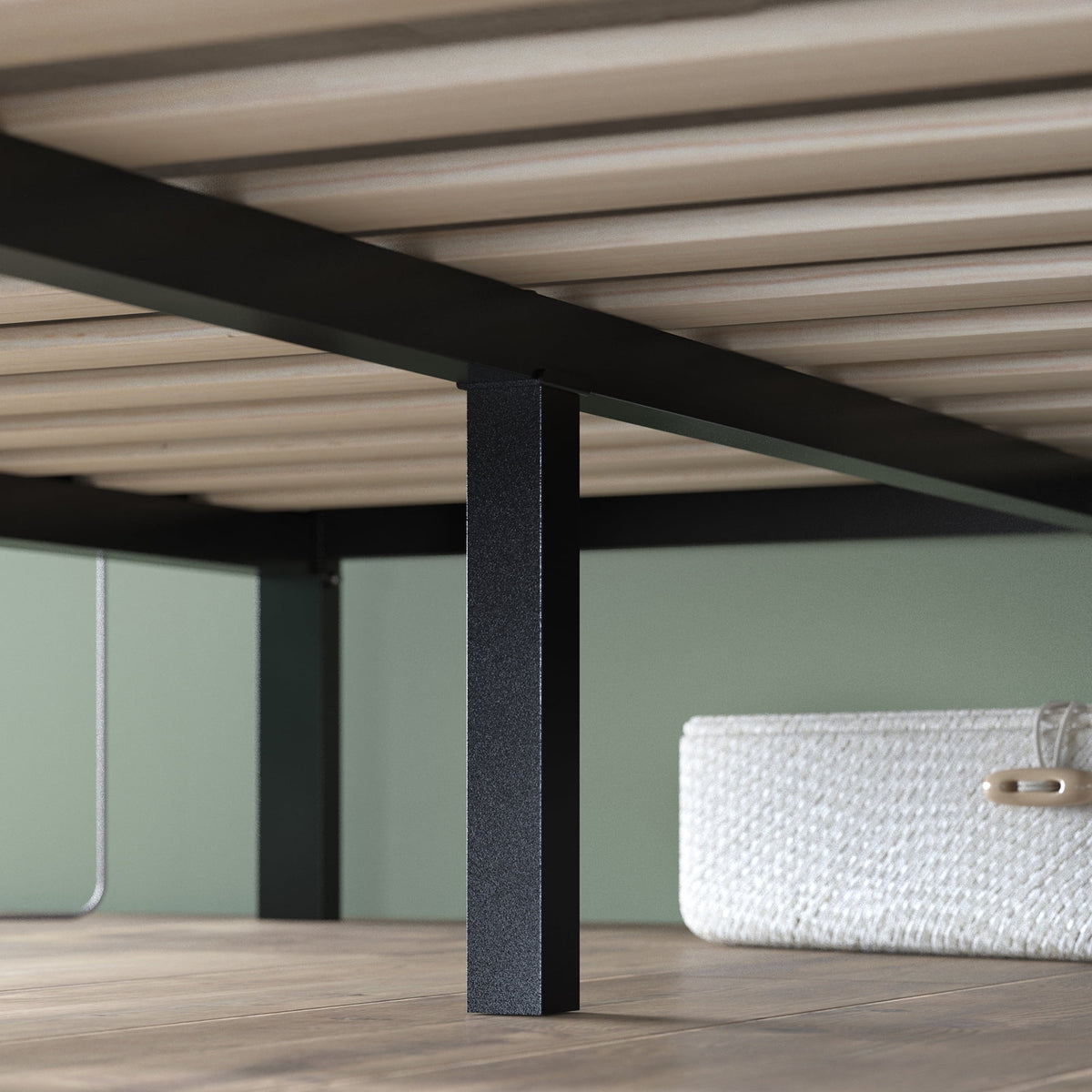 Zinus Mia 38" Metal Platform Bed Frame with Headboard - image 3 of 6