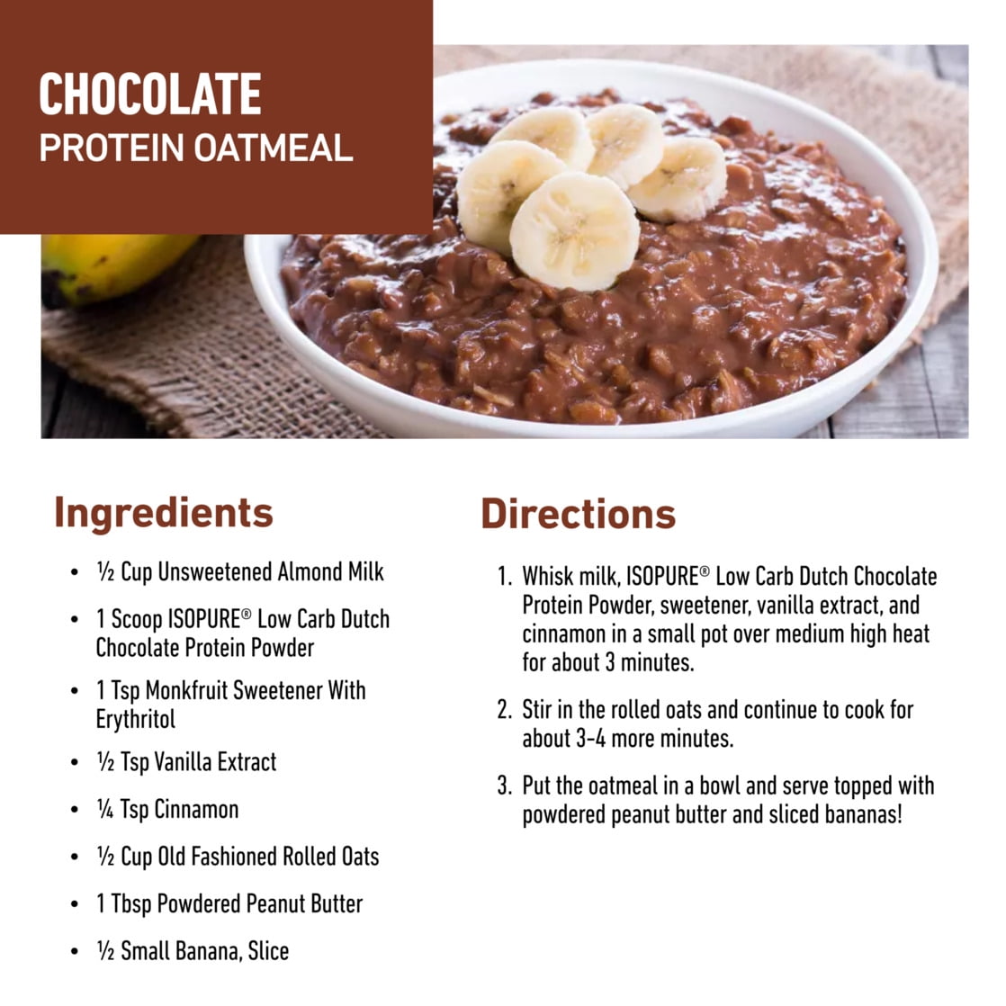 Isopure Low Carb 100% Whey Protein Isolate Chocolate Protein Powder, 25g, 14 Servings — sports nutrition product, view 6