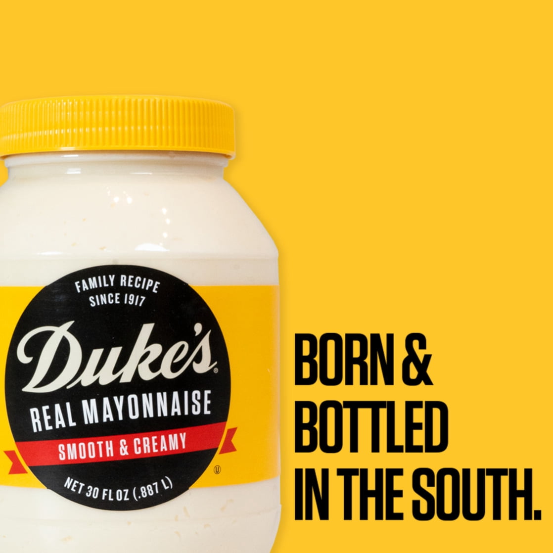 Duke's® Real Mayonnaise, 48 oz Jar, Smooth & Creamy Mayo — grocery product, view 4