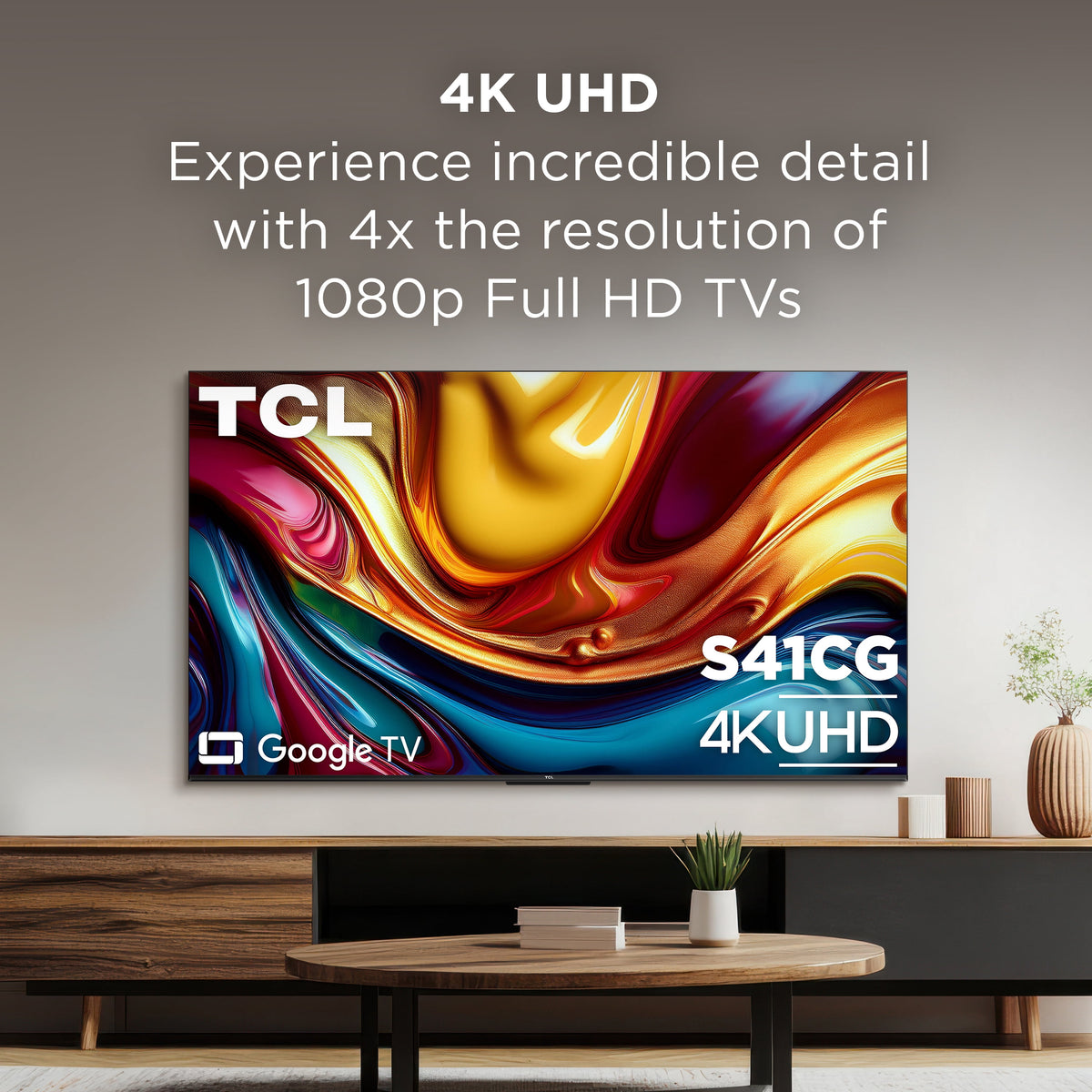 TCL 55" Class S41CG Series 4K UHD LED Smart Google TV (Limited Edition) - image 2 of 6