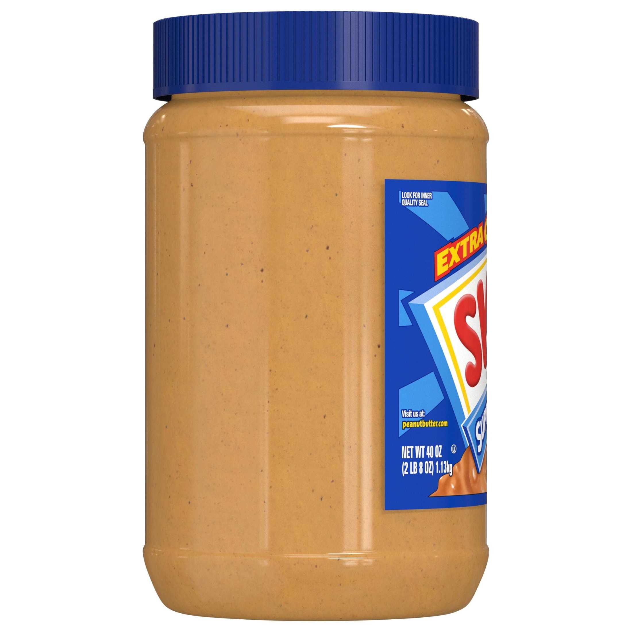 SKIPPY SUPER CHUNK Peanut Butter, 7 g Protein Per Serving, Shelf-Stable, 40 oz Plastic Jar — grocery product, view 5
