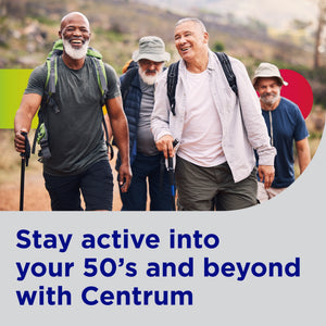 Centrum Silver Mens 50 Plus Multivitamin With Vitamin B & D3, 65 Count — supplement pack, view 7