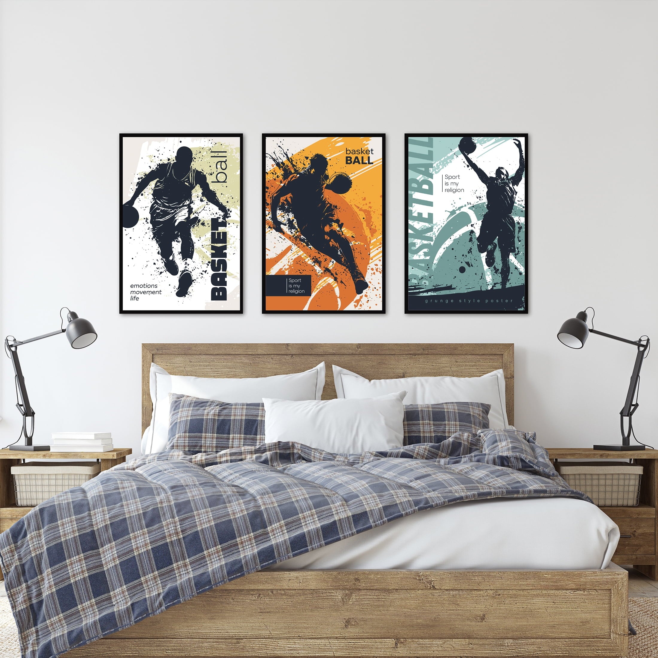 Mainstays 24x36 Black Flat Profile Wall Photo Frame — home and garden product, view 8