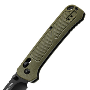 Ozark Trail 7.5 inch Folding Knife,D2 Blade,Ball Bearing,OD Green Handle — sports and outdoor product, view 14