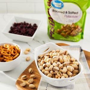 Great Value Roasted & Salted Pistachios, 16 oz Resealable Bag — grocery product, view 2