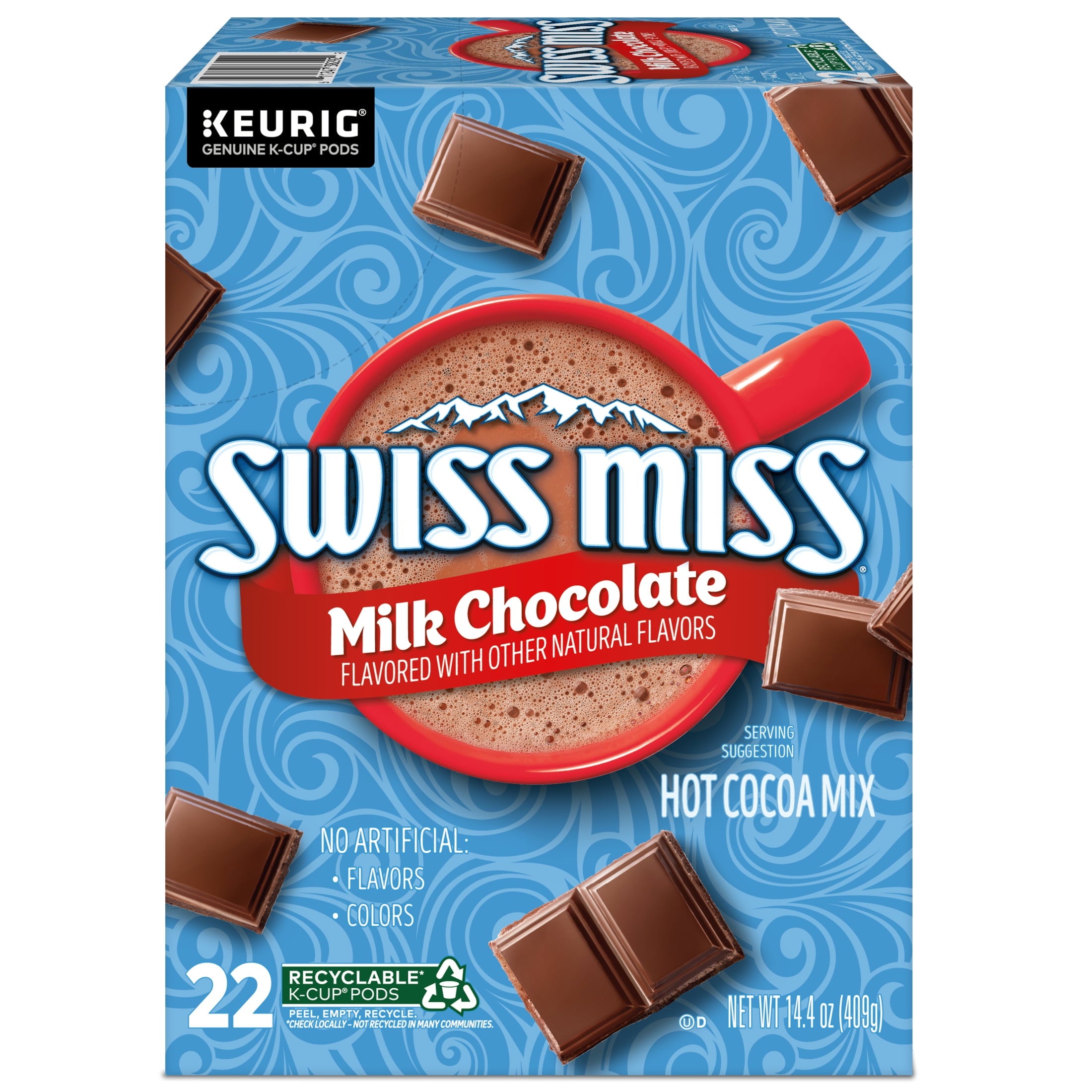 Swiss Miss Milk Chocolate Hot Cocoa, K-Cup Pods, 22 Count — coffee and drinks product, view 9