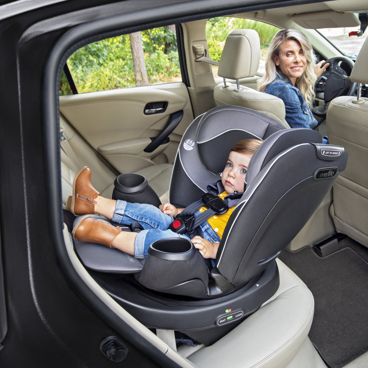 Evenflo Revolve360 Rotating All-In-One Car Seat (Amherst) - image 6 of 6