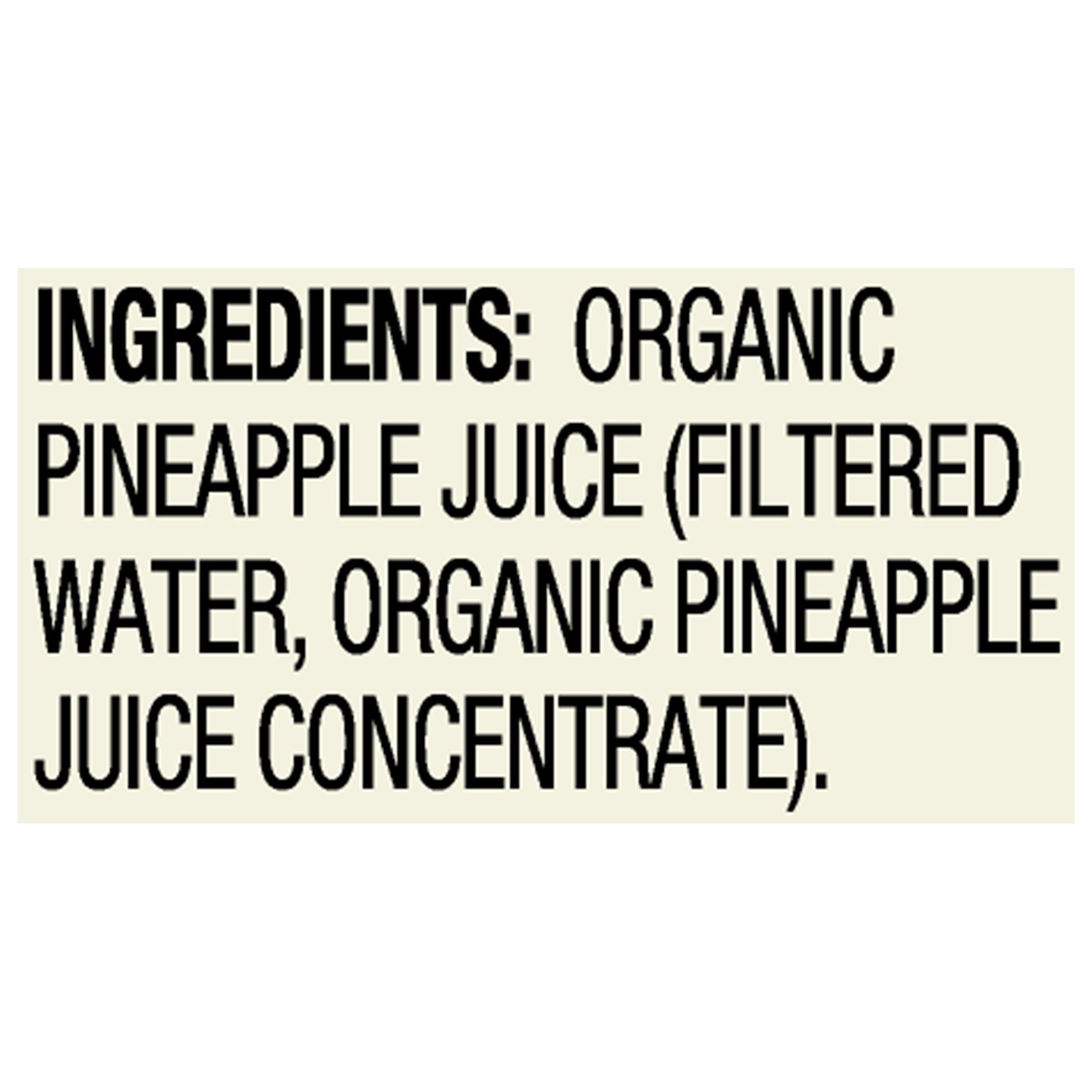 R.W. Knudsen Family Organic Juice Pineapple, 32.0 FL OZ — coffee and drinks product, view 2