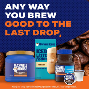 Maxwell House 100% Colombian Ground Coffee, 23.1 oz Canister — coffee and drinks product, view 8