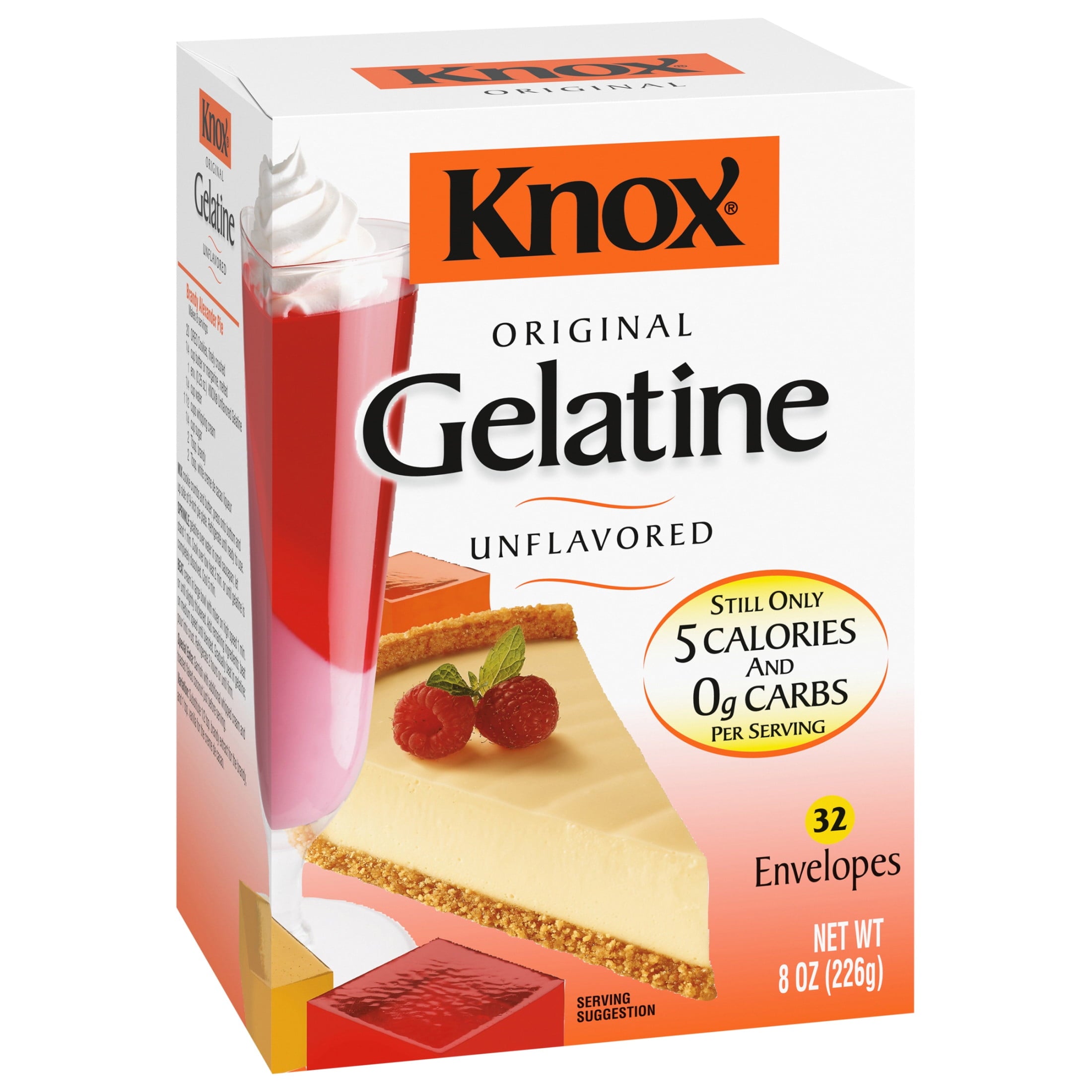 Knox Original Unflavored Gelatin, 32 ct Packets — grocery product, view 3