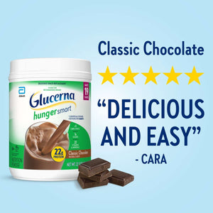 Glucerna Hunger Smart Diabetes Care Powder, Classic Chocolate, 22.3 Oz — sports nutrition product, view 9