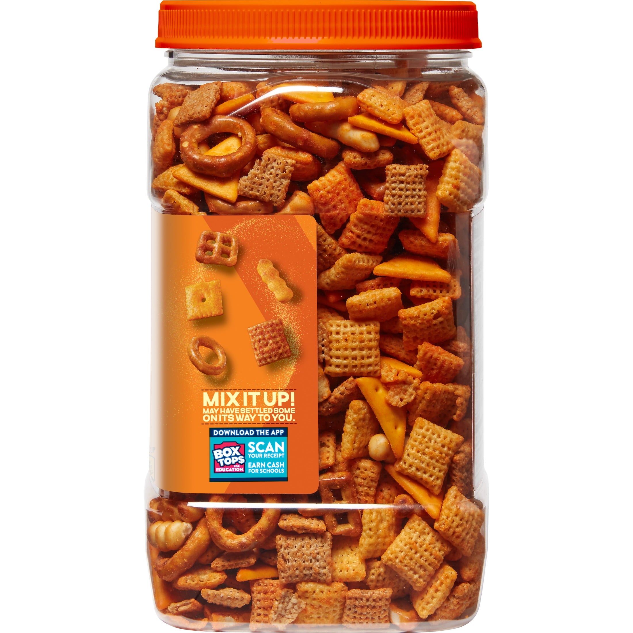 Chex Mix Cheddar Snack Mix, Salty Snacks Tub, 20 oz — grocery product, view 12