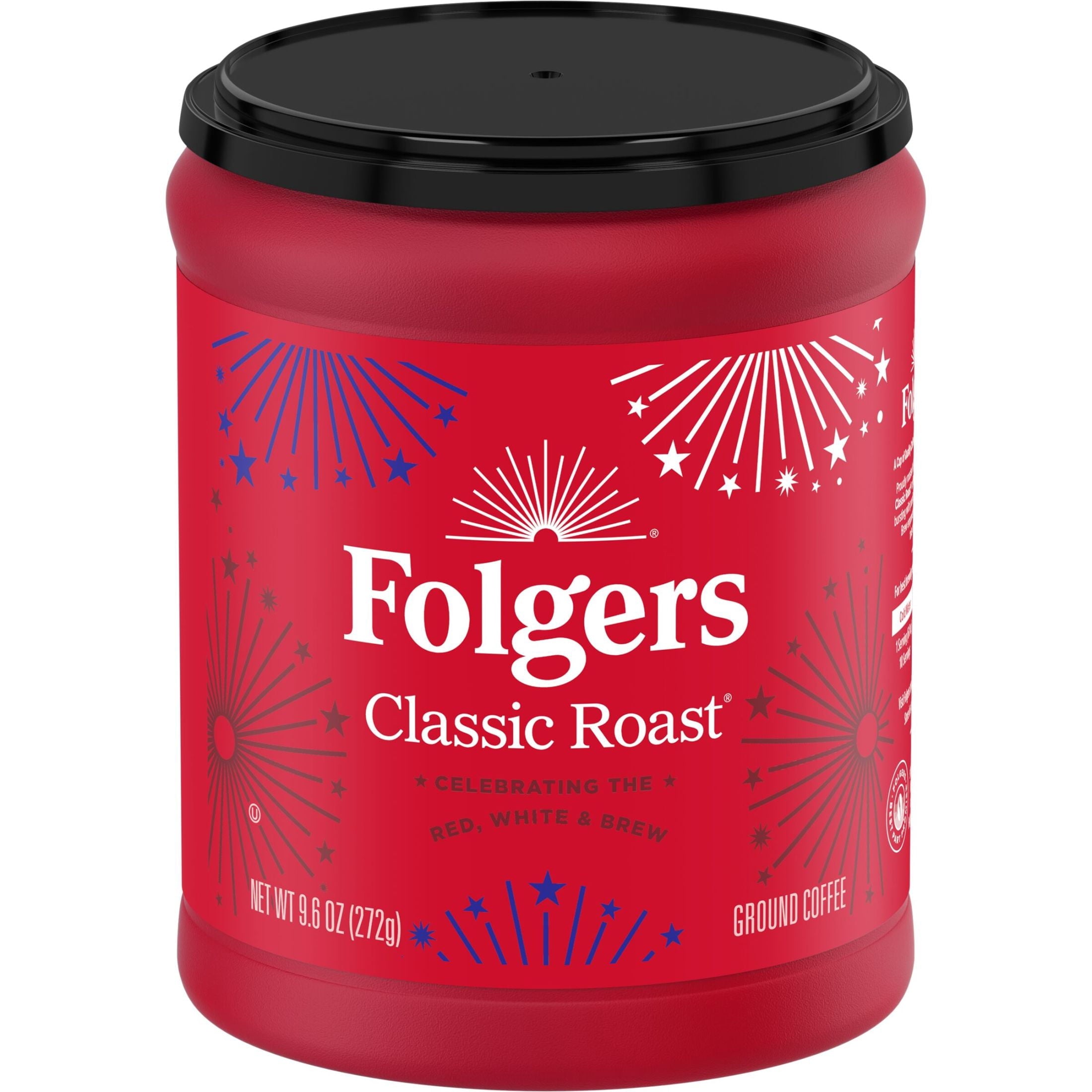 Folgers Classic Roast Medium Roast Ground Coffee — coffee and drinks product, view 3