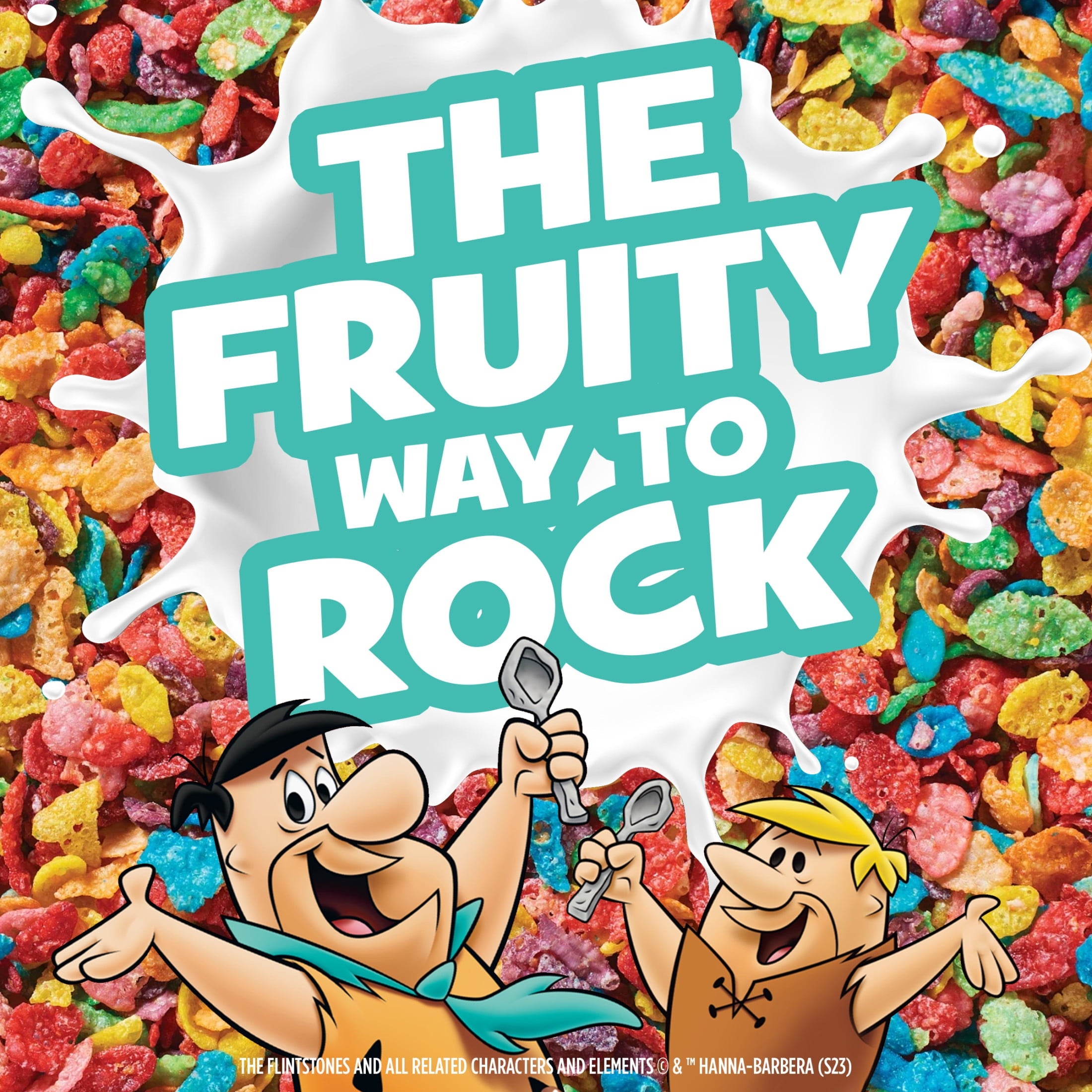 Post Fruity PEBBLES Breakfast Cereal, Gluten Free, Crunchy, Mega Size, 27.5 oz — grocery product, view 8