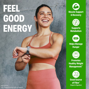 Orgain Organic Vegan 21g Protein Powder, Plant Based Shake Drink, Vanilla Bean 1.02lb — sports nutrition product, view 2