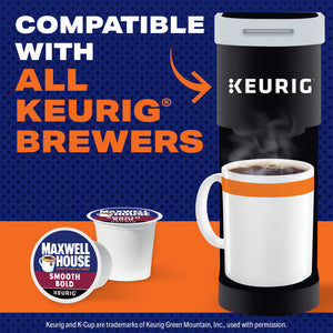 Maxwell House Smooth Bold Roast Coffee K-Cup Pods, 24 ct Box — coffee and drinks product, view 6