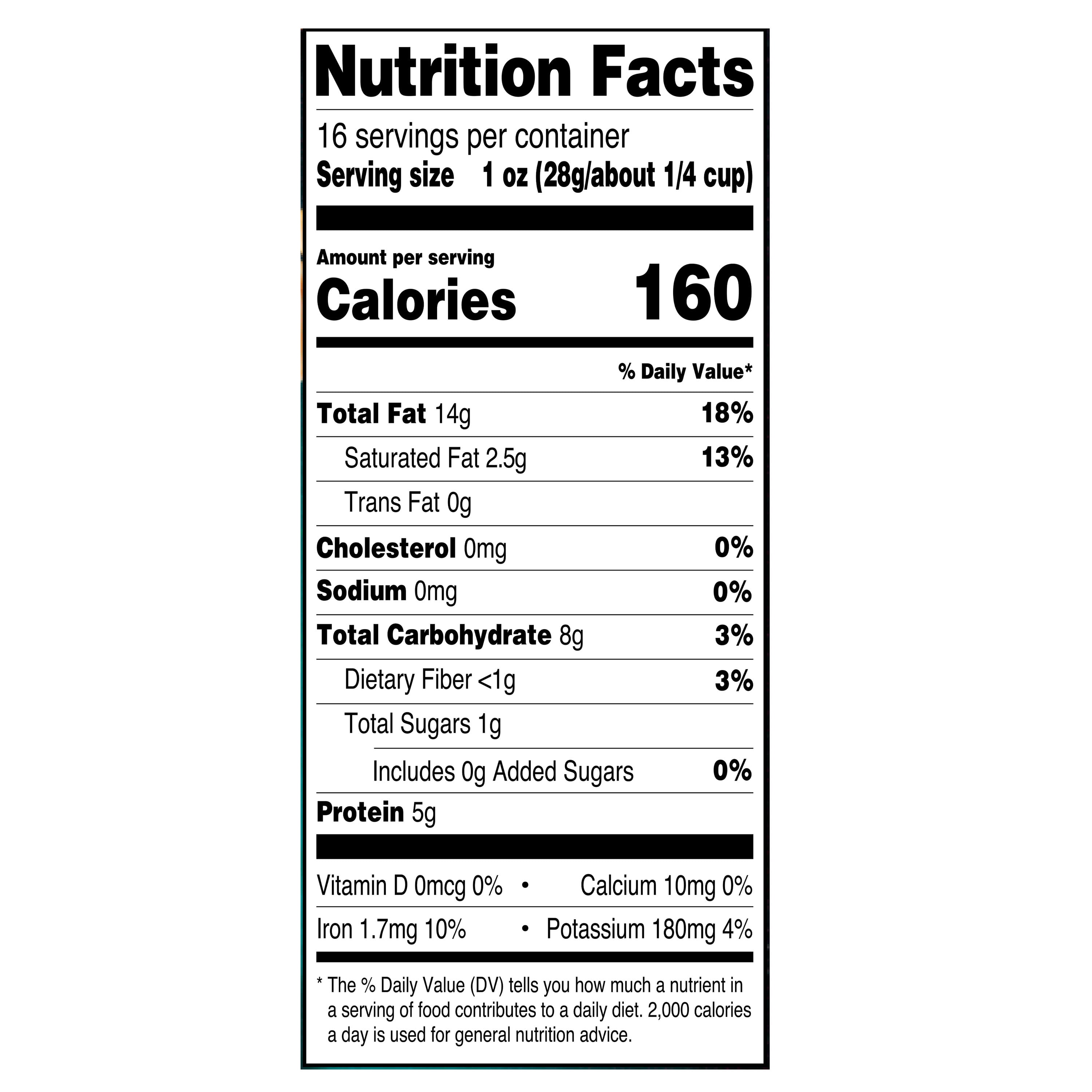 Great Value Deluxe Whole Cashews, Unsalted, 16 oz — grocery product, view 3