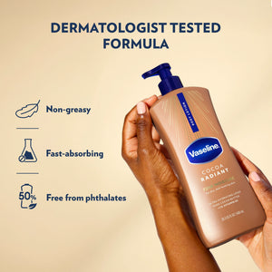 Vaseline Cocoa Radiant Body Lotion Cocoa for Dry Skin Cocoa Radiant Lotion Made — health and personal care product, view 5