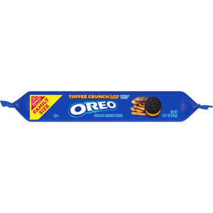 (3 pack) OREO Toffee Crunch Creme with Sugar Crystals Chocolate Sandwich Cookies, Family Size — grocery product, view 14