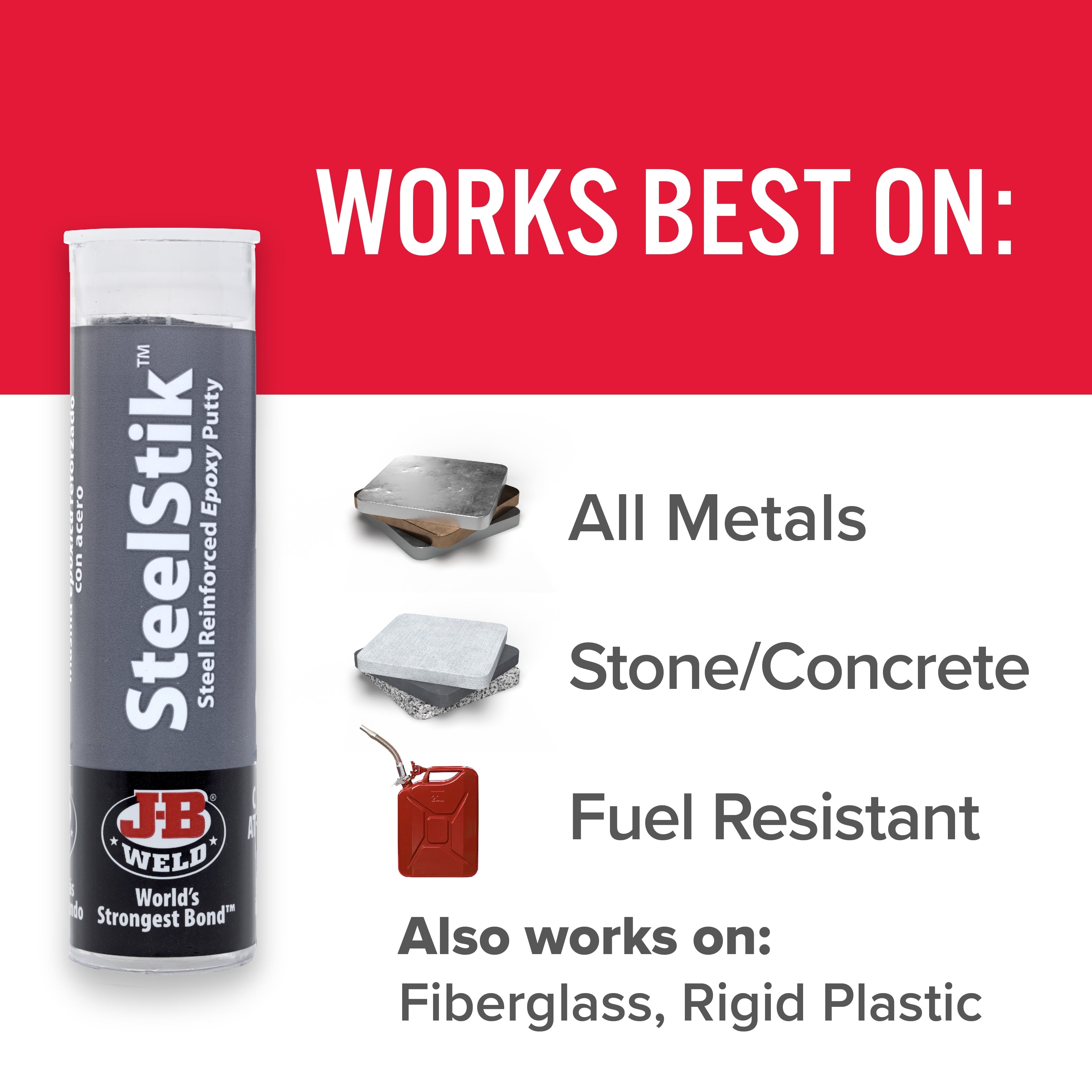 J-B Weld SteelStik Epoxy Putty - 2 oz — home and garden product, view 5