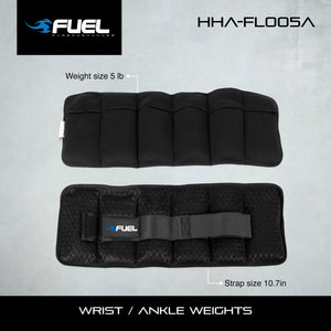 CAP Fuel Pureformance Unisex Adjustable Wrist/Ankle Weights, 2.5-Pound Pair (5lb Total — automotive product, view 6