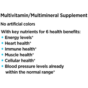 Equate One Daily Men's Multivitamin/Multimineral Supplement Tablets, 200 Count — supplement pack, view 6