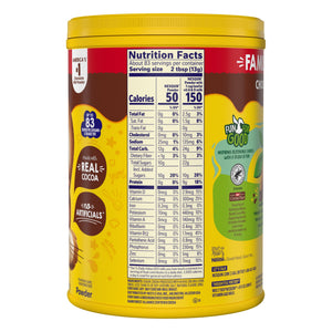 Nestle Nesquik Chocolate Flavor Powder Stir In Drink Mix Canister, 38 oz Canister — coffee and drinks product, view 11