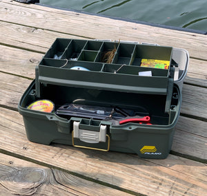 Plano 6201 One-Tray Tackle Box, Bait Storage, Extending Cantilever-tray Design — sports and outdoor product, view 8