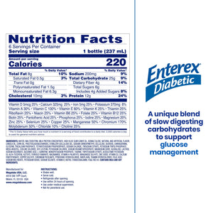 Enterex Diabetic Nutritional Meal Replacement Shake,for People with Diabetes,Strawberry,8 — sports nutrition product, view 8